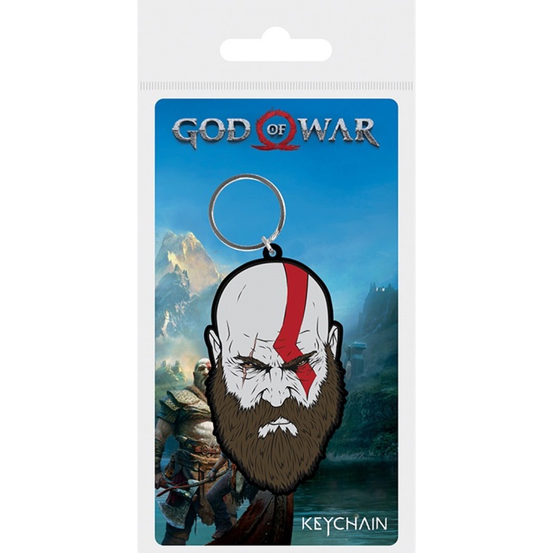 pos-5050293393728-e1f120fbce279e6b2a4996882abbbce6.jpg God Of War Kratos Keychain - Image 1