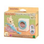 Sylvanian Families Floral Cat Girl's Wash & Clean Set