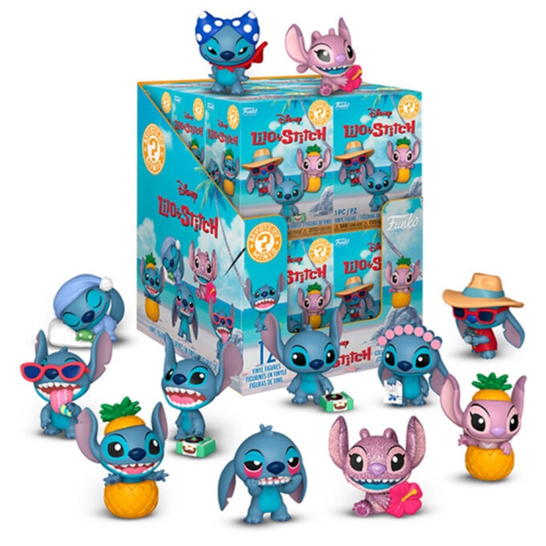 09c892d5eeb6035152039b82a0fd885f.jpg Funko Mystery Minis Disney Lilo & Stitch Summer - Image 1