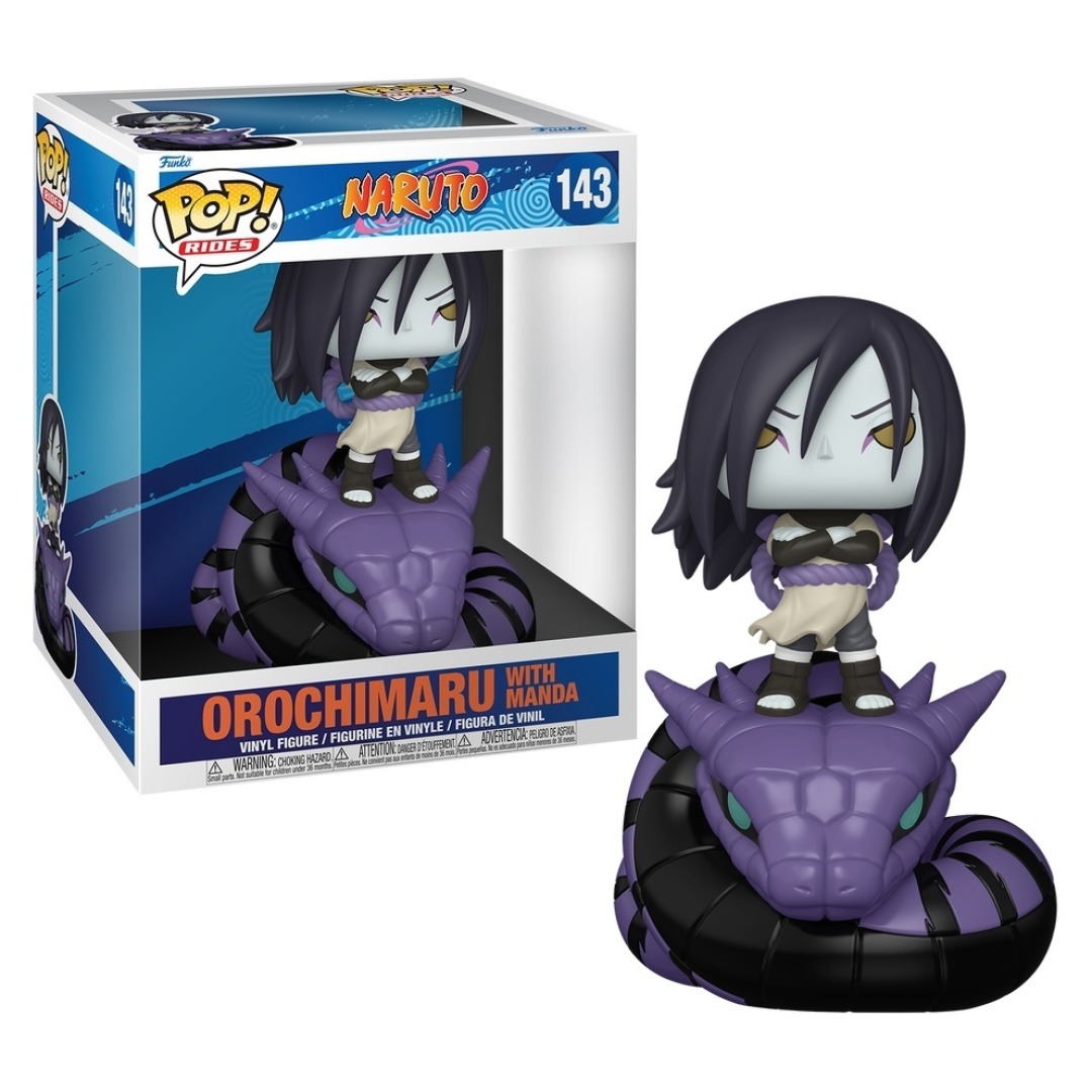 0eb66d65060b5d7834bfefaa0f3135f1.jpg Funko POP! Naruto N° 143 - Orochimaru With Manda - Image 1