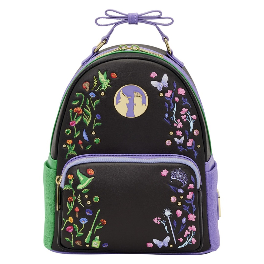 10179719bd389aef3c55a8cdb454d53f.jpg Wicked Floral & Lace Loungefly Backpack - Image 1
