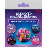 K-Pop Demon Hunters 5 Badge Pack