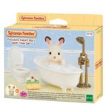 Sylvanian Families Chocolate Rabbit Boy's Bath Time Set