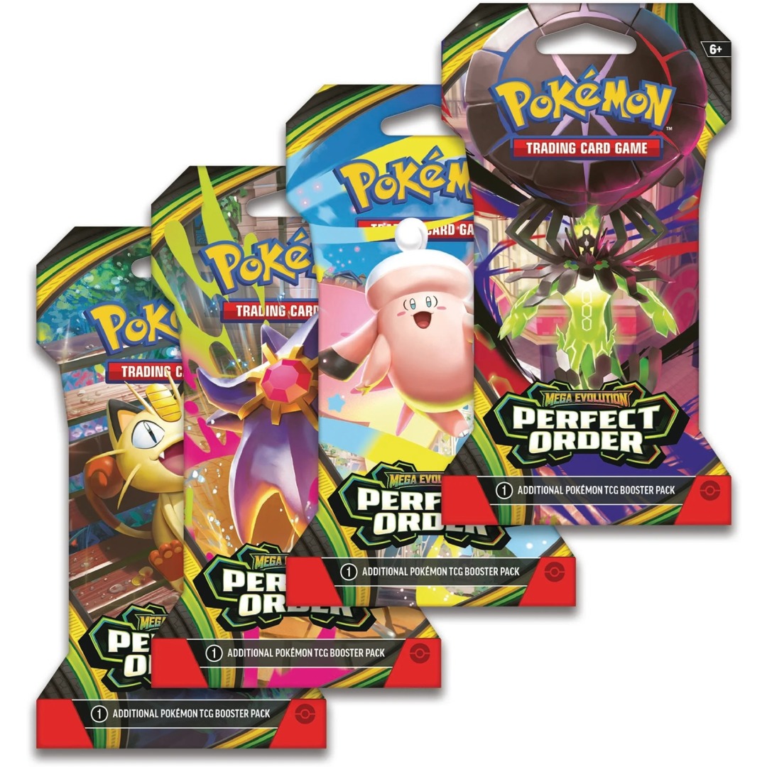 5e96cfcd5f68394a22d4085151197232.jpg Pokemon TCG: Perfect Order Sleeved Booster Pack - Image 1