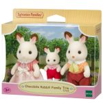 Sylvanian Families Chocolate Rabbit Family Trio
