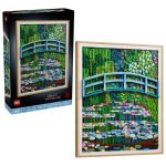 LEGO Art 31220 Claude Monet Bridge over a Pond of Water Lilies