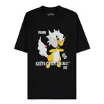 Pokemon Mega Ampharos Black T-Shirt Loose Fit (L)