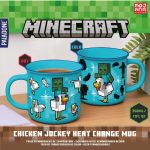 Minecraft Chicken Jockey Heat Change Mug