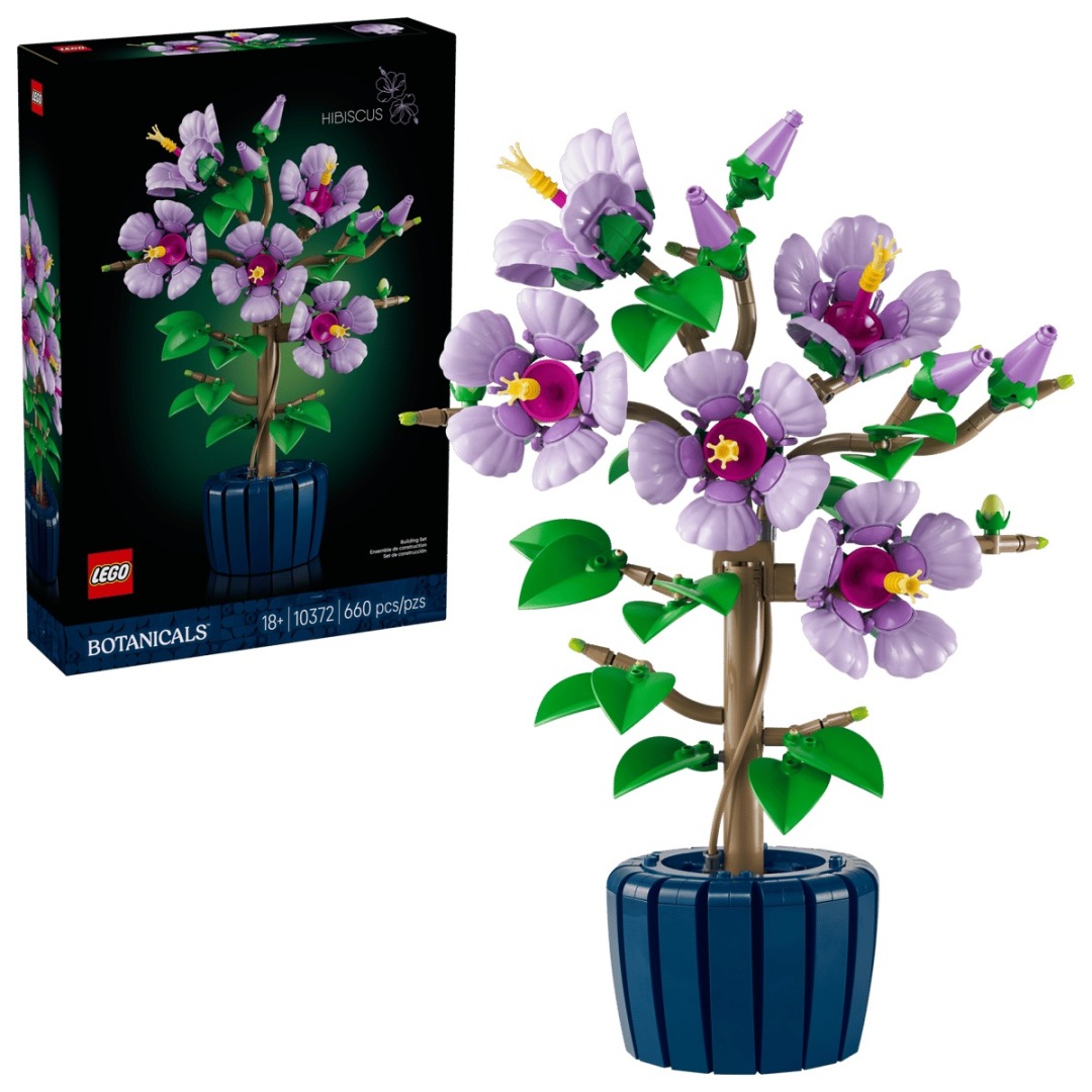 84189042d4bbbaf46af6b00e9562cfdc.jpg LEGO Icons 10372 Hibiscus - Image 1