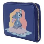 Disney Stitch Sitting On Rock Loungefly Wallet