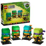 LEGO BrickHeadz 40878 Teenage Mutant Ninja Turtles Figures - Exclusive