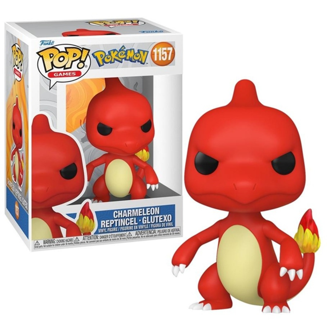 b40a5696d58feca0cc3ec7b660c20436.jpg Funko POP! Pokemon N° 1157 - Charmeleon - Image 1