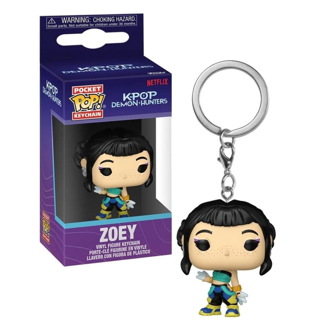 b9e246091a86cbc94ed2f8e07b193d88.jpg Pocket POP! Keychain K-Pop Demon Hunters - Zoey - Image 1