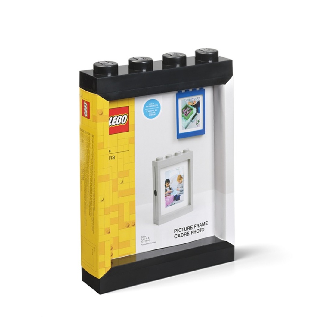 beb0aa0c4d60b2463a3c125521d2efd9.jpg LEGO Picture Frame Black - Image 1