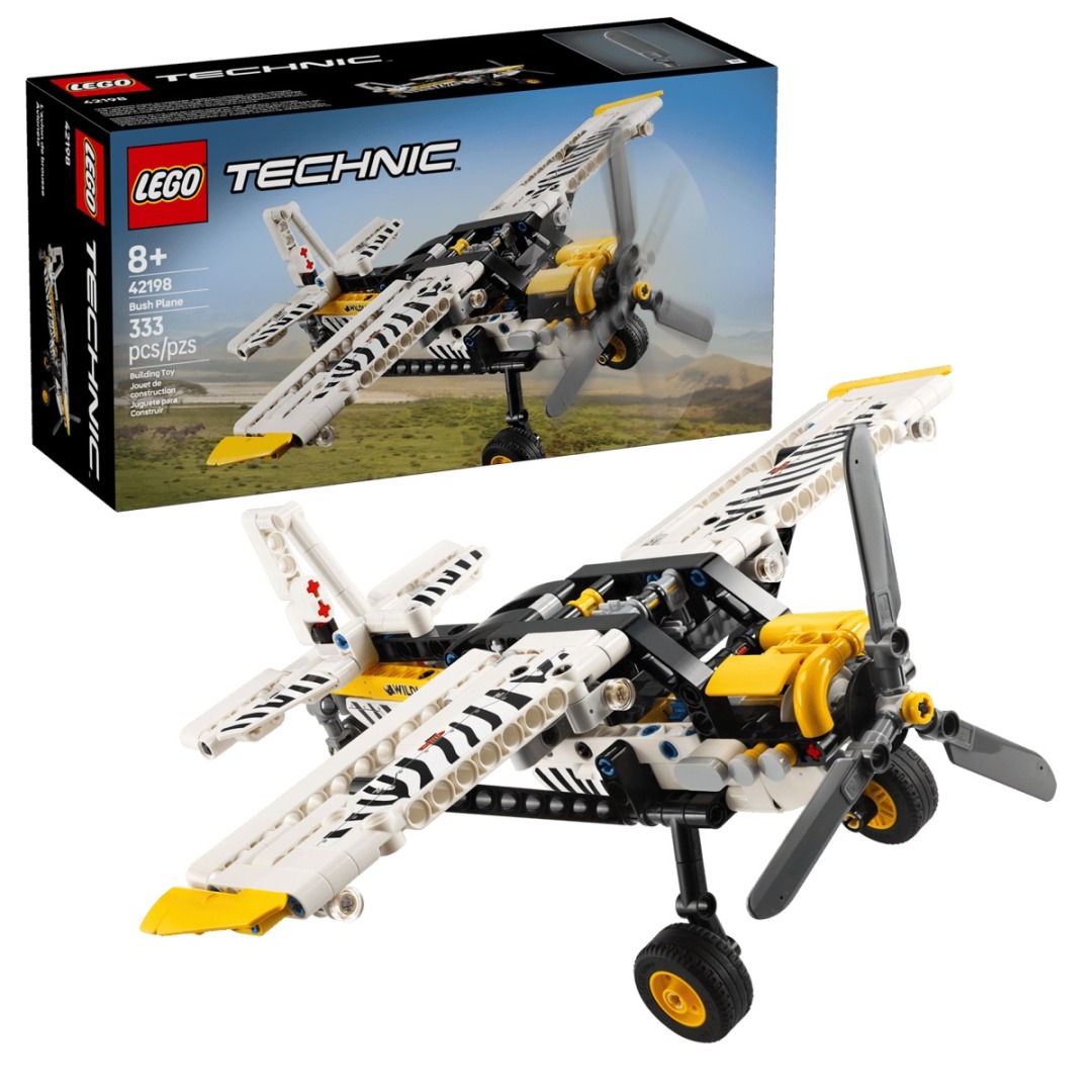 c436c440db7a35882825ad6d9833e9fd.jpg LEGO Technic 42198 Bush Plane - Image 1