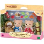 Sylvanian Families Biscuit Bear Sister & Brother