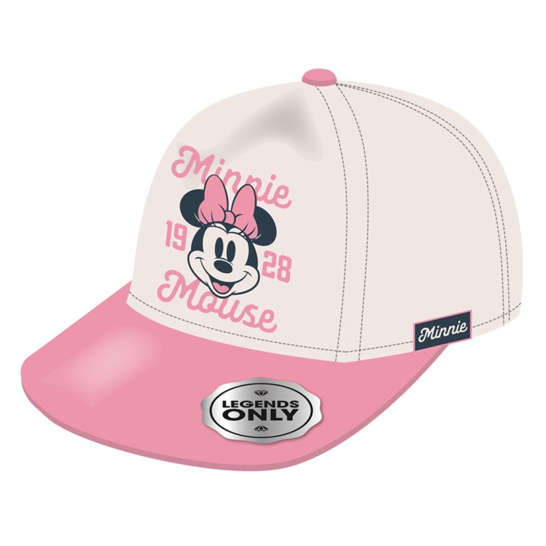 d053f998e358de26c65fdcbb1e289ddf.jpg Disney Minnie 1928 Embroidered Cap 56/58cm - Image 1