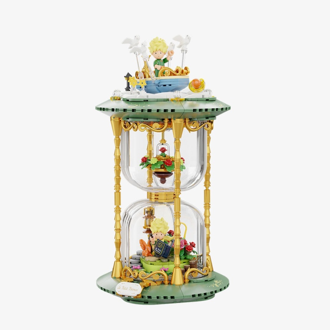 d0822f2bb6b9a57b6db449089e559dc2.jpg Pantasy The Little Prince The Hourglass Building Block - Image 1
