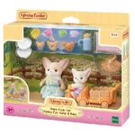 Sylvanian Families Sunny Picnic Set - Fennec Fox Sister & Baby