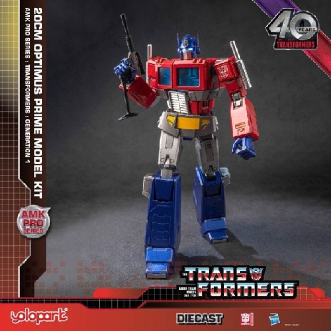 f0e851967cf9480e066e6d6ef0d9e135.jpg Transformers G1 Optimus Prime AMK Pro Series Yolopark Model Kit - Image 1