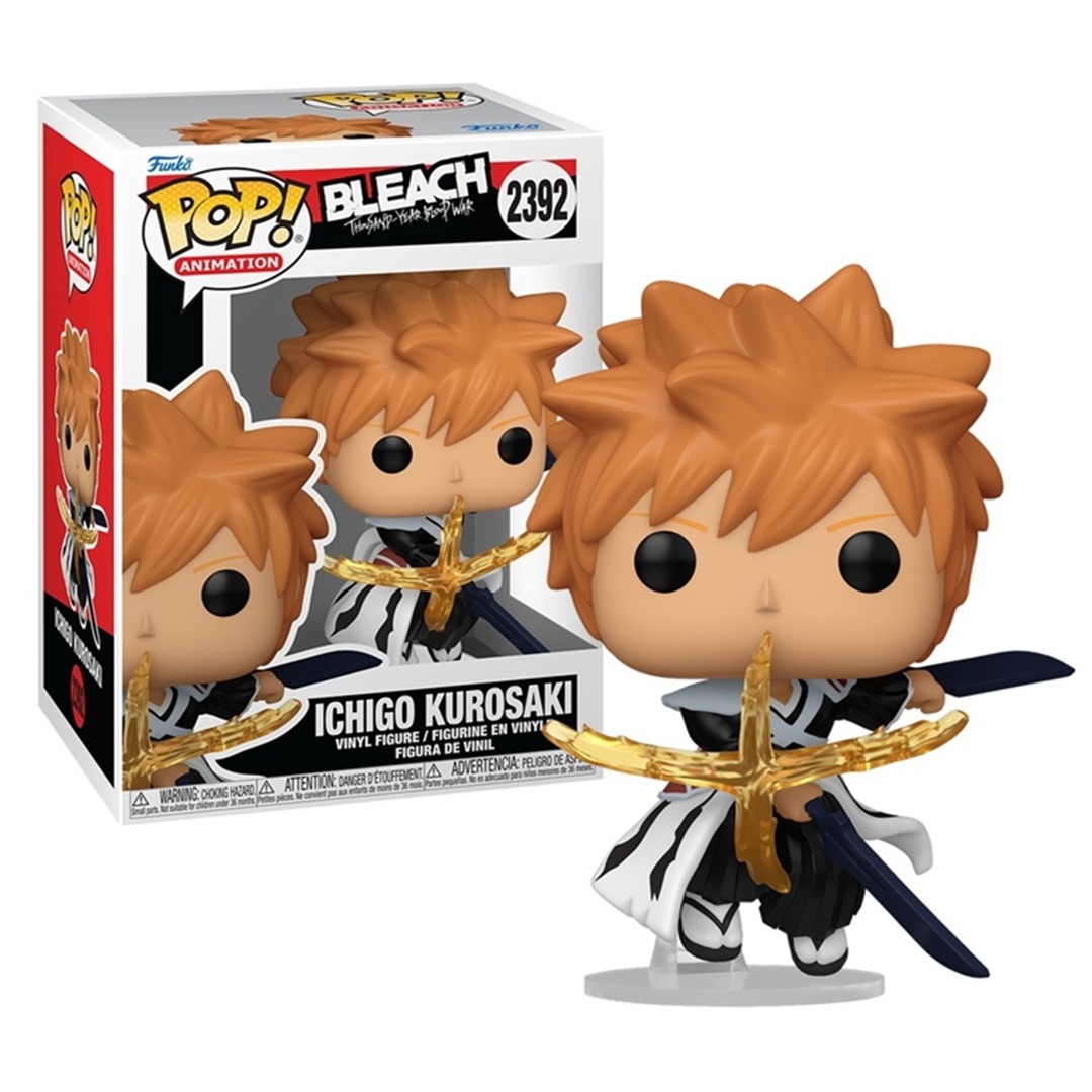 02ccccd59b58d70a04eca3d1138bed88.jpg Funko POP! Bleach N° 2392 - Ichigo Kurosaki - Image 1