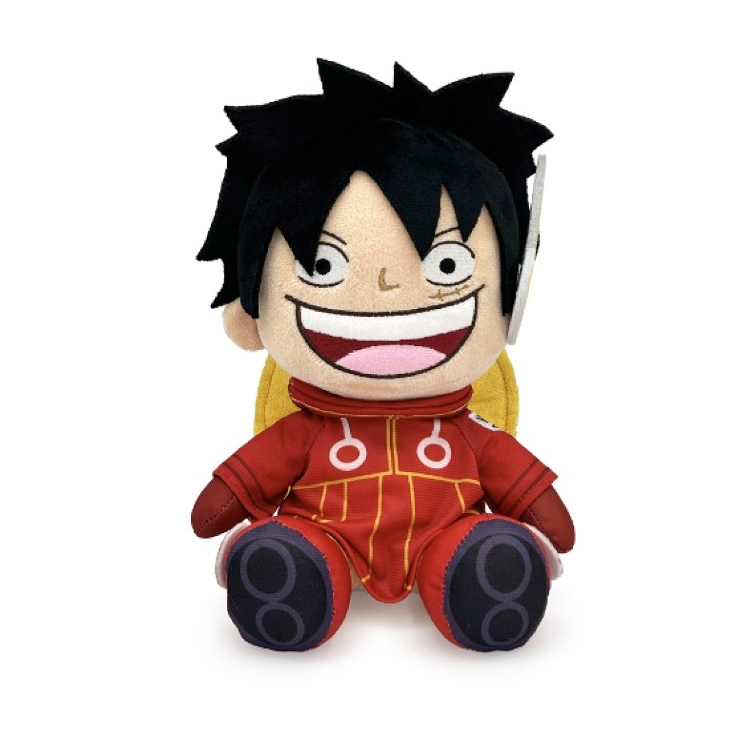 099375ad3713489853c0dd133d27bed9.jpg One Piece Luffy Egghead Sitting Plush 22cm - Image 1