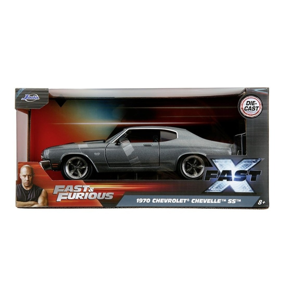 09dbf365e30b91af43b42e110b35adf8.jpg Fast & Furious 1970 Chevrolet 1:24 - Image 1
