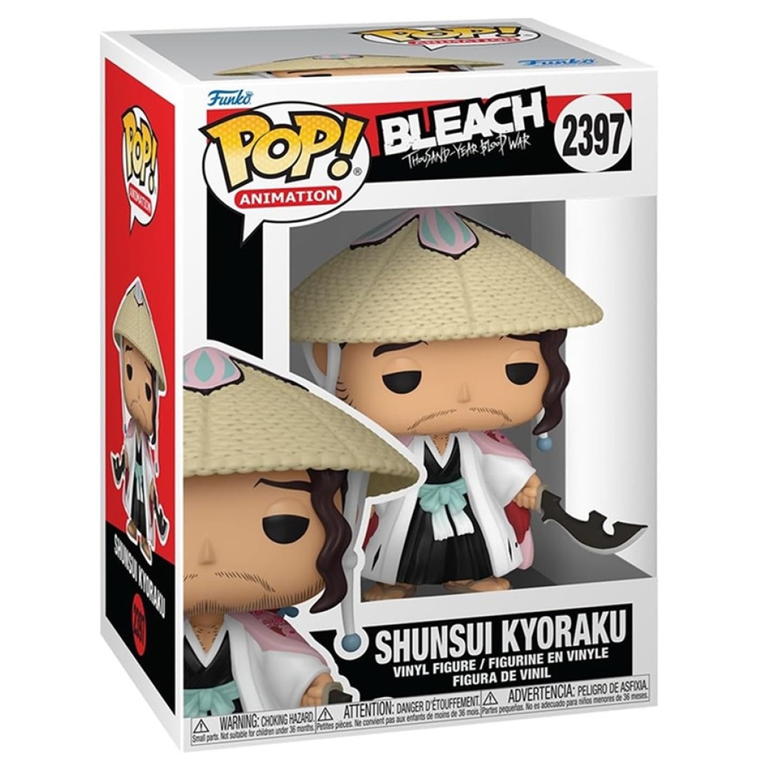 17a8e7aa73b3eb281977509f569baf3b.jpg Funko POP! Bleach N° 2397 - Shunsui Kyoraku - Image 1