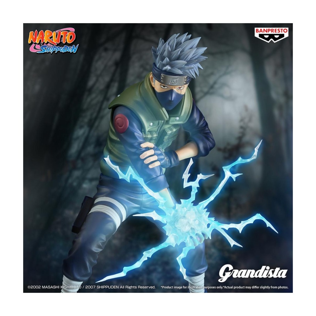1900e4f939b64782c1913c6633da378c.jpg Naruto Shippuden Kakashi Hatake Grandista Banpresto Figure - Image 1