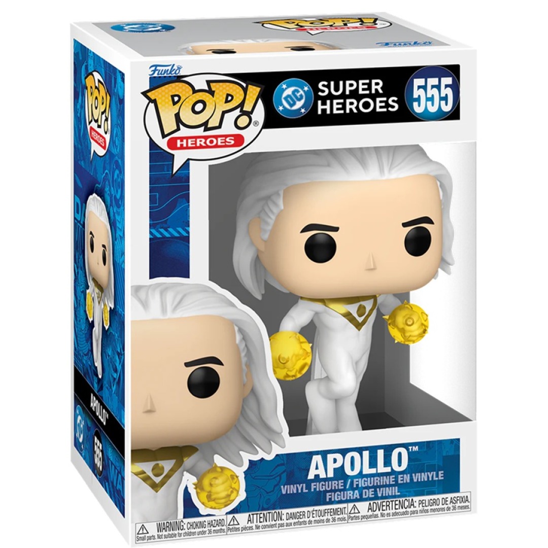267b9c75d9a0b81acf41307bff58e2dc.jpg Funko POP! DC Super Heroes N° 555 - Apollo - Image 1