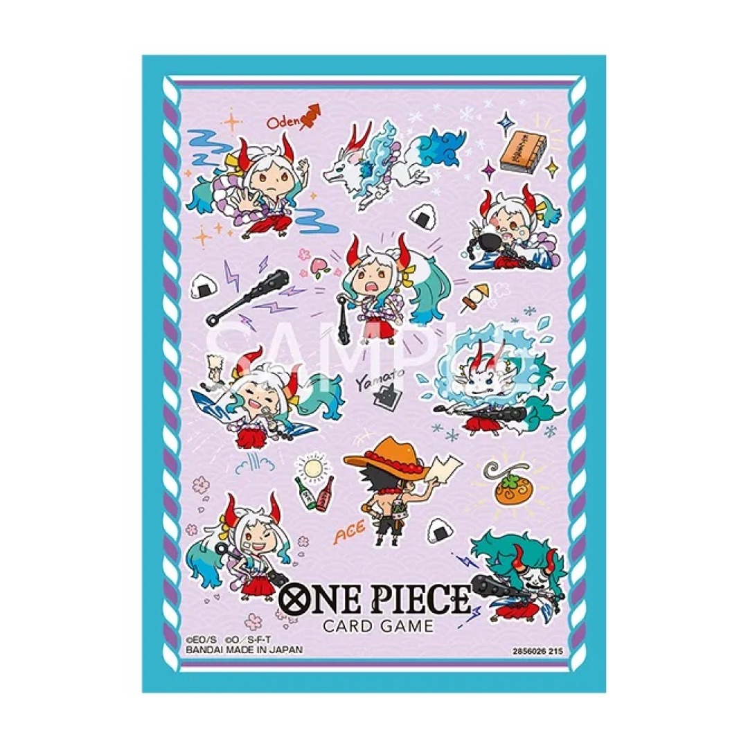 299048e1d400ad26f3c13bce69546f43.jpg One Piece Card Game: Chibi Yamato Official Sleeves Vol. 15 - Image 1