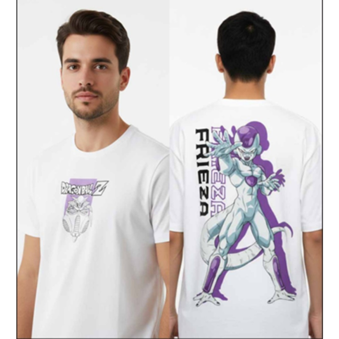 331a9410e348ceef193969f5da5a4fdc.jpg Dragon Ball Z Frieza White T-Shirt (XXL) - Image 1