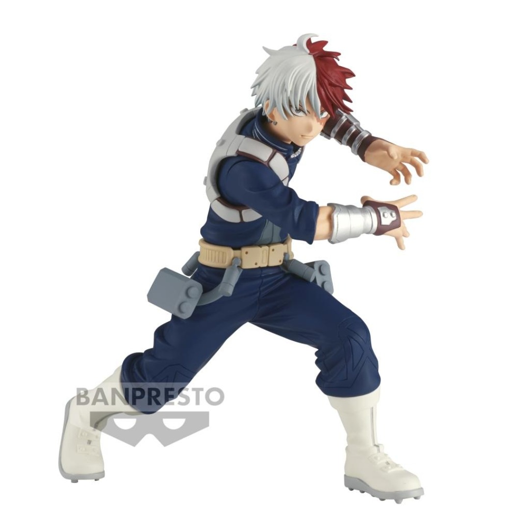 34695839e72b4b6fa91887c0b20c8380.jpg My Hero Academia Shoto Todoroki The Amazing Heroes Banpresto Figure - Image 1