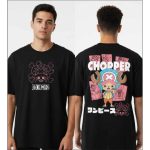 One Piece Chopper Black T-Shirt (M)
