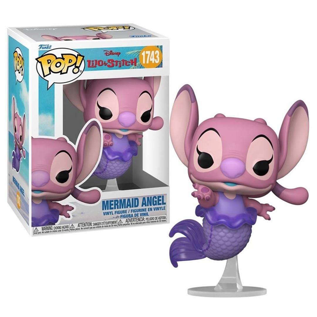 3813305be6ce336e0e2c056ad6cb3ce8.jpg Funko POP! Disney Lilo & Stitch N° 1743 - Mermaid Angel - Image 1