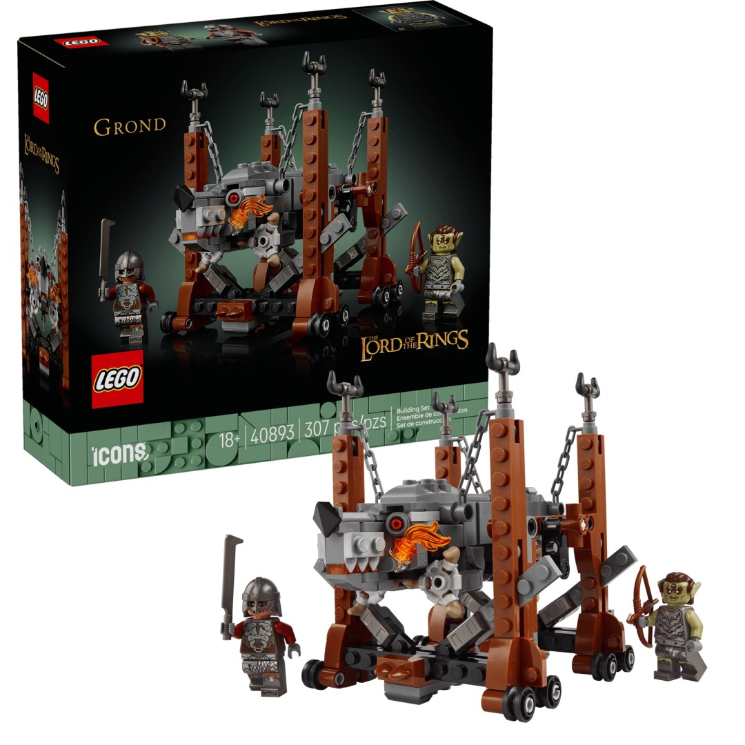 421a094077985d39b549b0c11689aca4.jpg LEGO Icons 40893 The Lord Of The Rings Grond - Exclusive - Image 1
