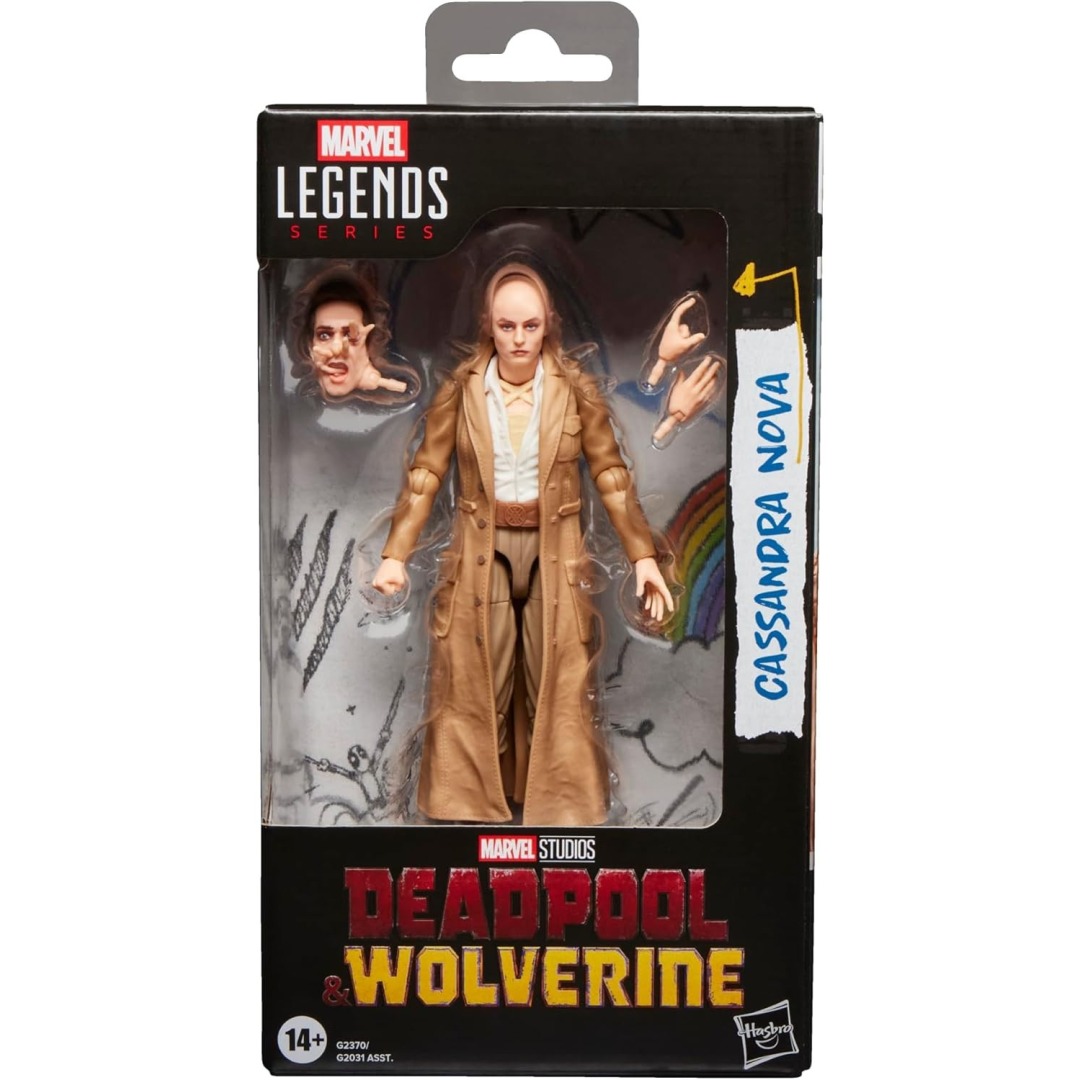 525094de2bab2342323552bdce8ed2cc.jpg Marvel Deadpool & Wolverine Cassandra Nova Legend Series Hasbro Figure - Image 1