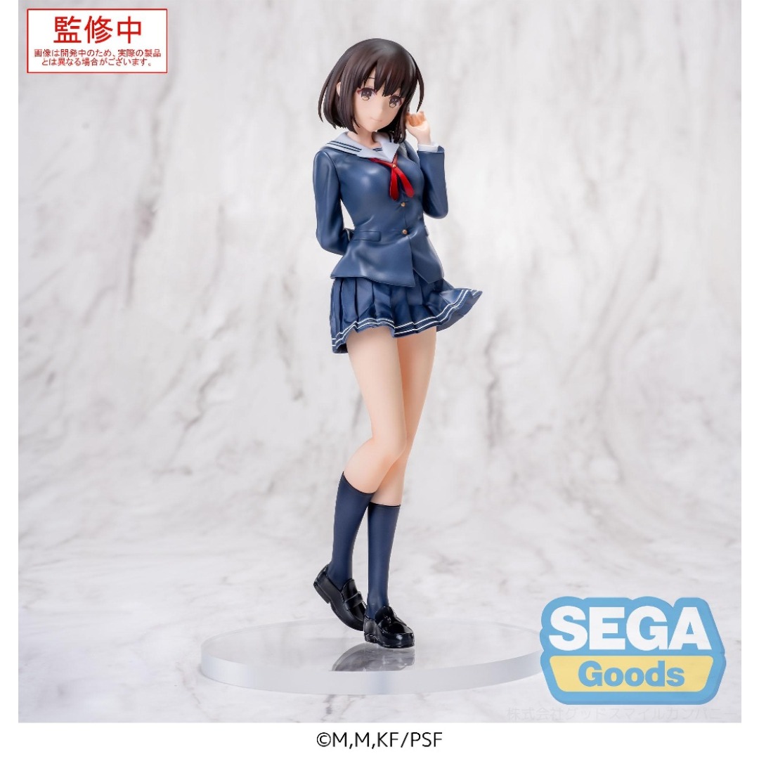 5974a9ba1b0b1bf5c6ecd9a31734dde2.jpg Saekano Megumi Kato Luminasta Sega Goods Figure - Image 1