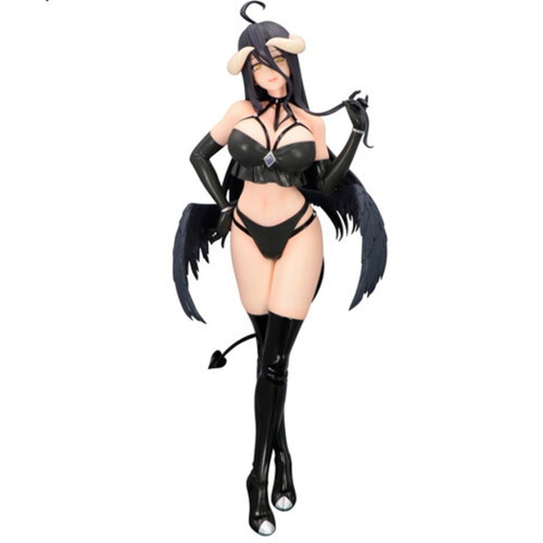 5a96865fd9c09a5fd961c048049b57f6.jpg Overlord Albedo Bicute Dark Furyu Statue - Image 1