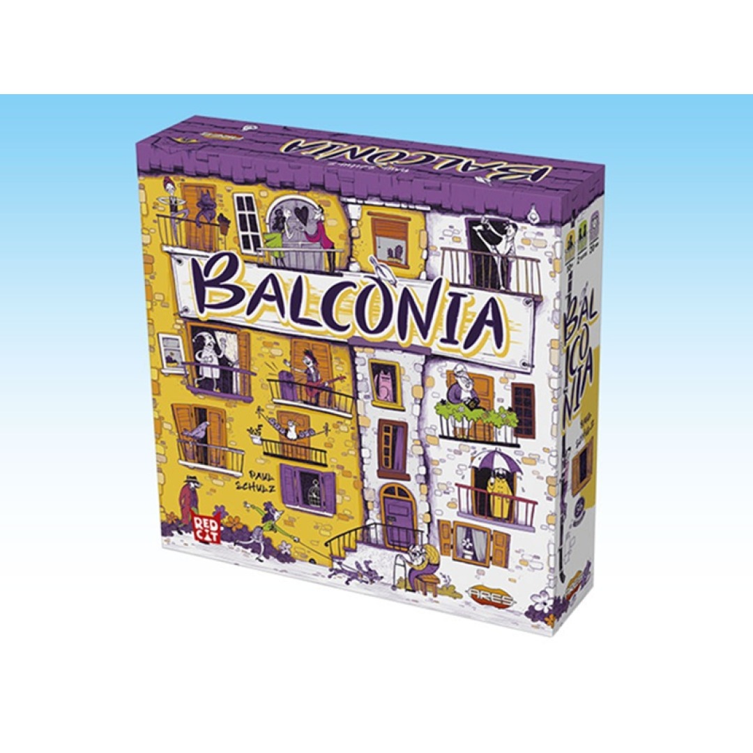 5e668f203f84a6f4f290ba85b5af4a0e.jpg Balconia Board Game - Image 1