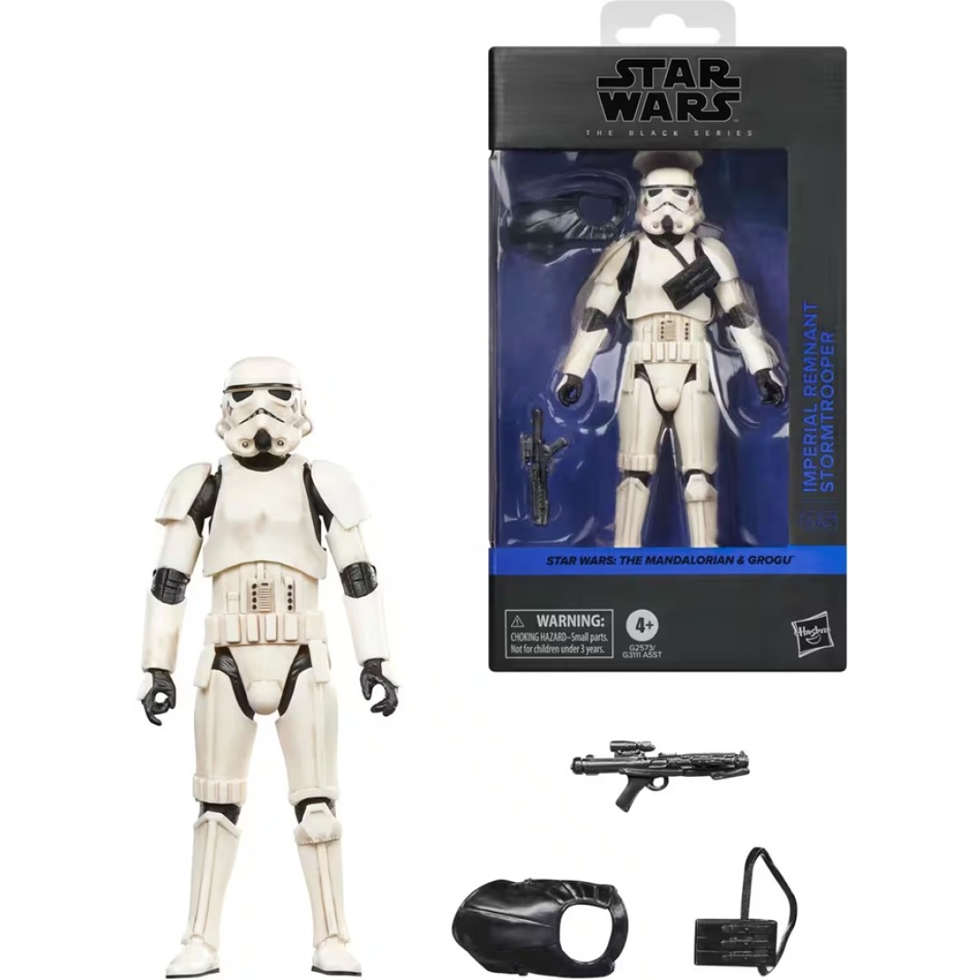 5e8ccd0d6a2f803a9159ba2d02f20a91.jpg Star Wars The Mandalorian & Grogu Imperial Remnant Stormtrooper Black Series Hasbro Figure - Image 1