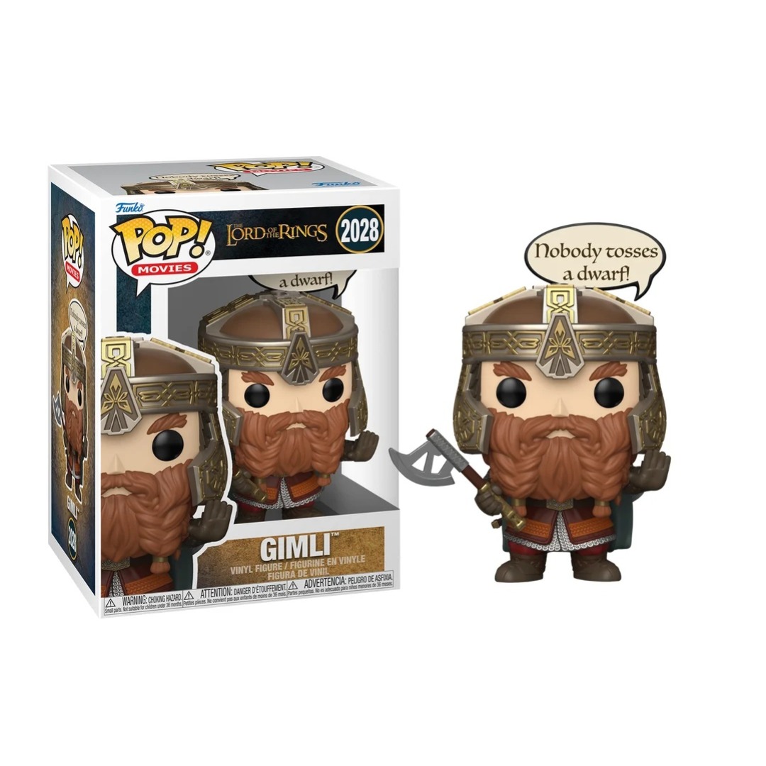 60d3c02bcd039669d5a24381eea938c8.jpg Funko POP! The Lord Of The Rings N° 2028 - Gimli - Image 1
