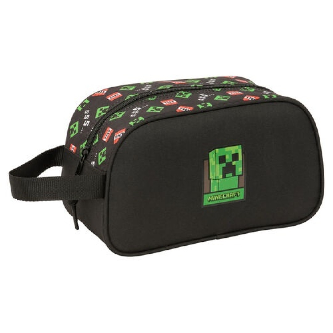 6316d80ab2a12a804ac76a3e95628a49.jpg Minecraft Toiletries Bag - Image 1