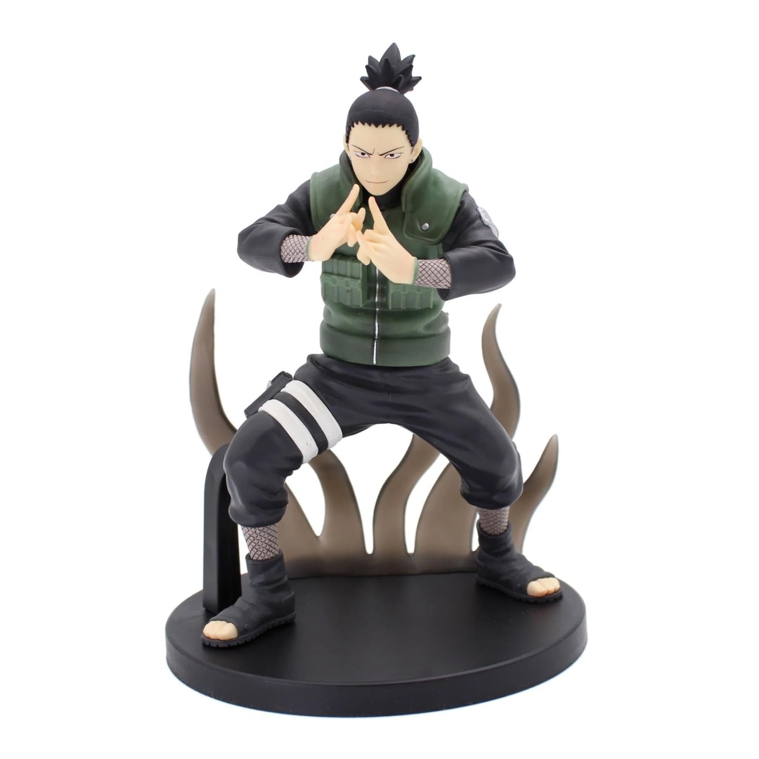 6a281320c1da3cad0c51a0a3d270040a.jpg Naruto Shikamaru Nara Vibration Stars Banpresto Figure - Image 1