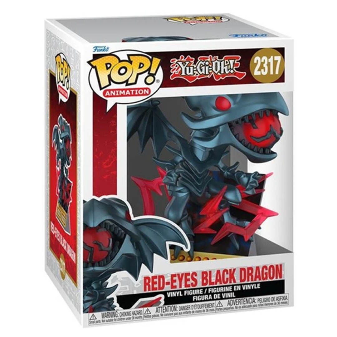 7217143b134beb1532f88e376f827bd0.jpg Funko POP! Yu-Gi-Oh! N° 2317 - Red-Eyes Black Dragon - Image 1