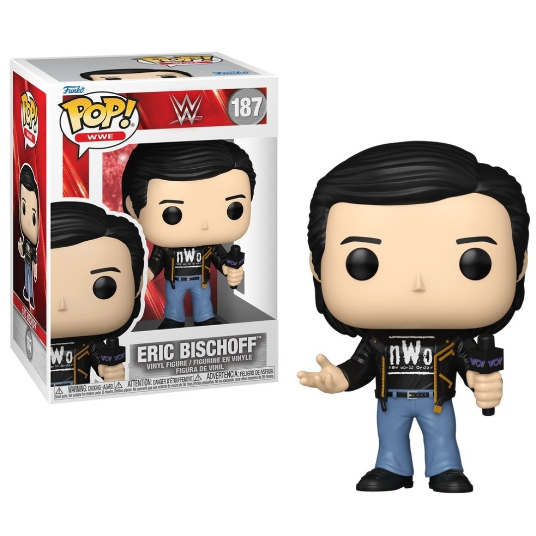 840cdae7b89667a1111e2d9f456e43b9.jpg Funko POP! WWE N° 187 - Eric Bischoff - Image 1