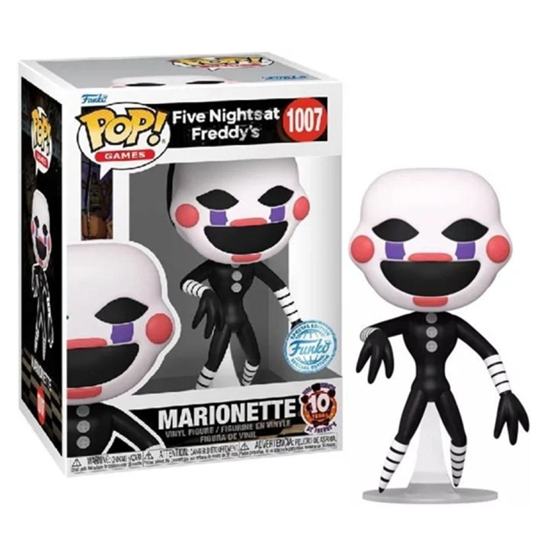 8d3882b2f4d31f75eb600131a0bdc82f.jpg Funko POP! Five Nights At Freddy's N° 1007 - Marionette - Image 1