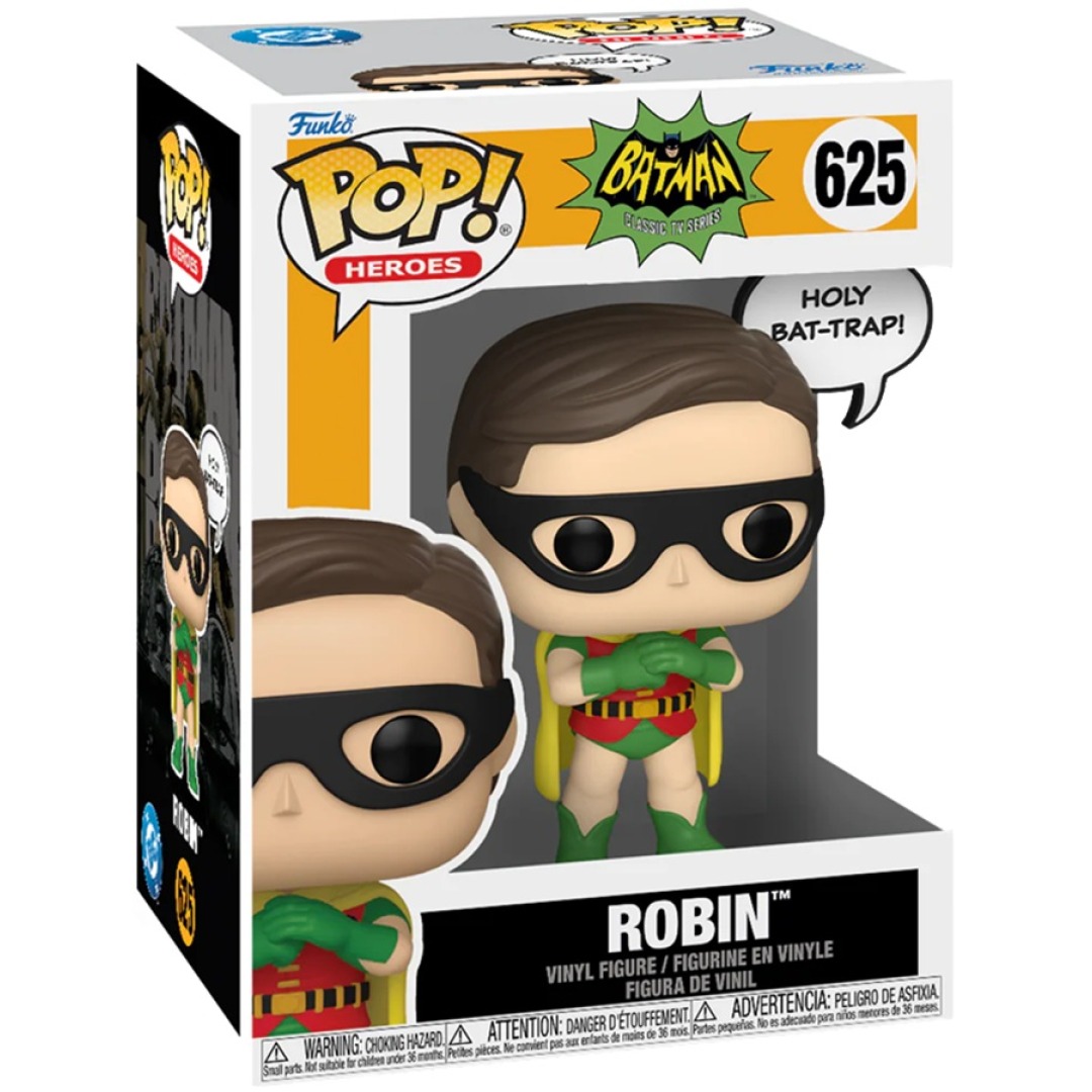 8f102393d22fcaf03f0bcad0747222d2.jpg Funko POP! DC Batman N° 625 - Robin - Image 1
