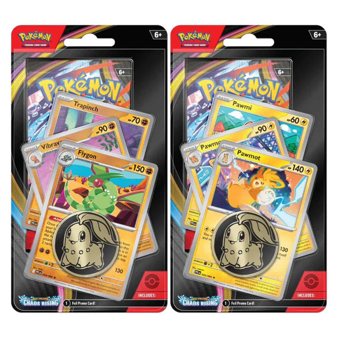 8f27c61951099107993f0fd676e8dfe2.jpg Pokemon TCG: Chaos Rising Premium Checklane Blister - Image 1
