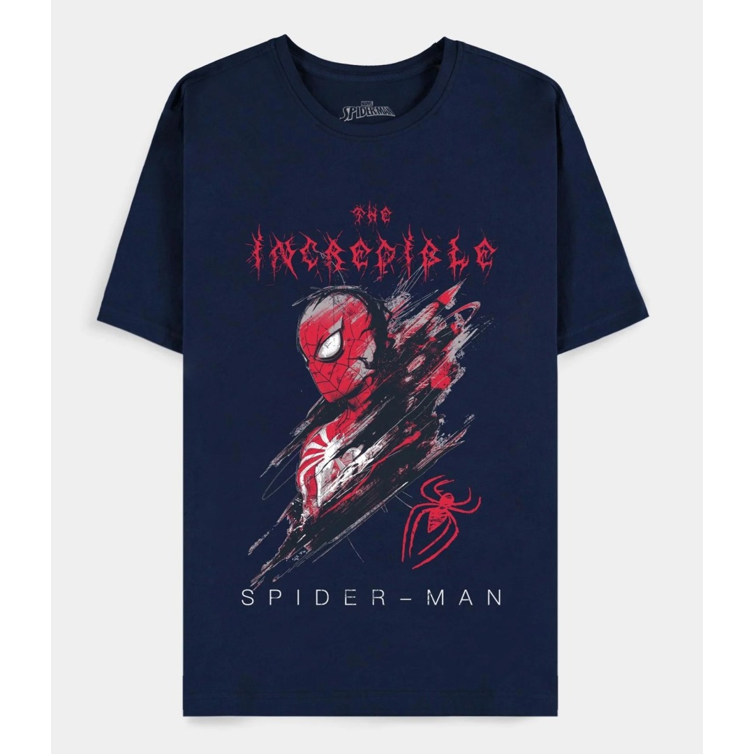 901c4271b048e35dd7822ab7fc9d8a7d.jpg Marvel Spider-Man The Incredible T-Shirt (XXL) - Image 1